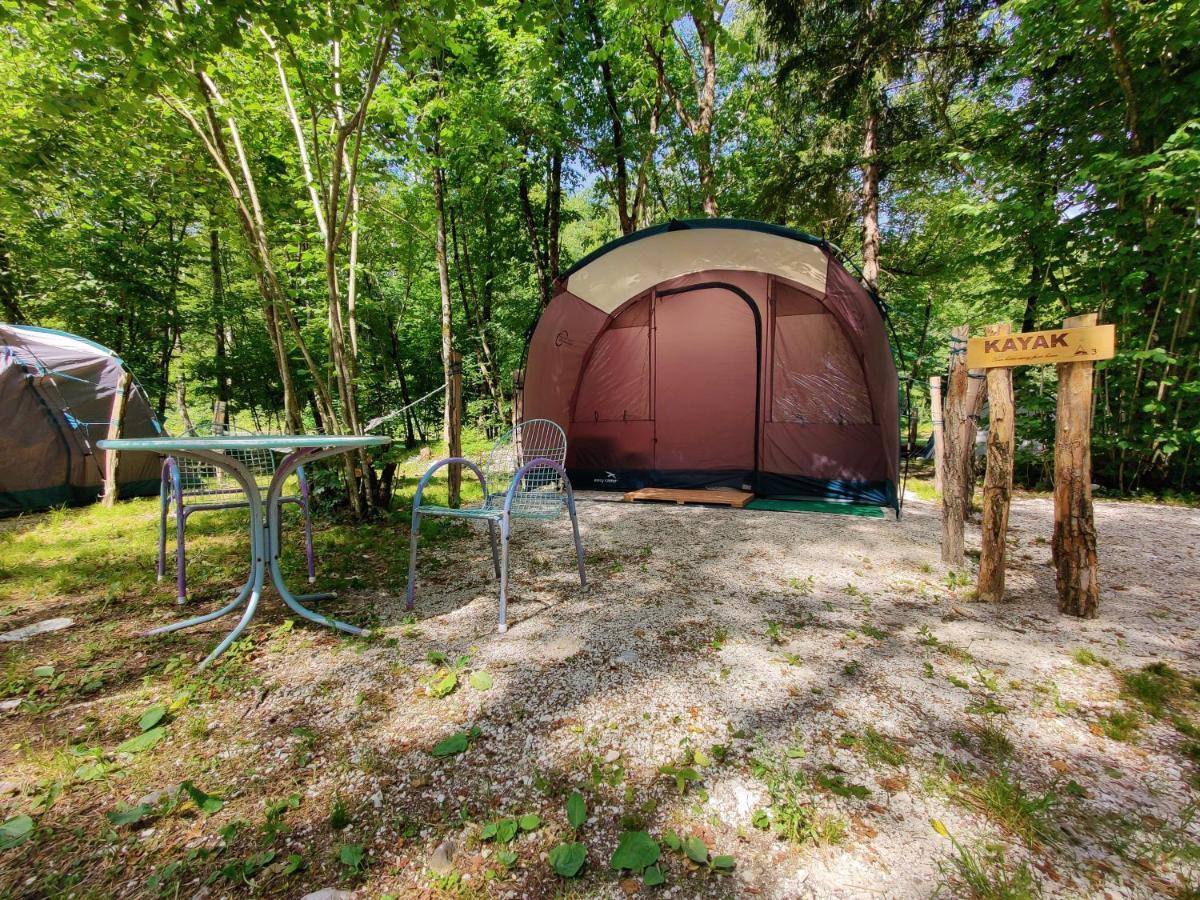 Hôtel Camping Vodenca à Bovec Extérieur photo