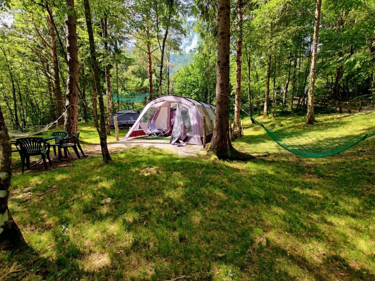 Hôtel Camping Vodenca à Bovec Extérieur photo